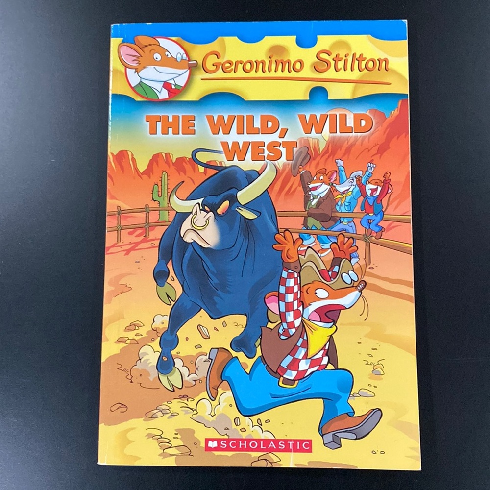 Geronimo Stilton #21: The Wild, Wild West - Scholastic Paperback Novel